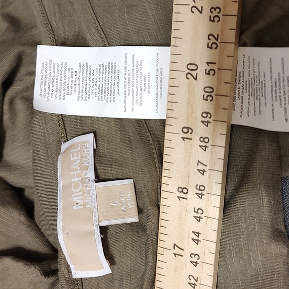 Michael Kors woman's t-shirt top sz L - Picture 6 of 7